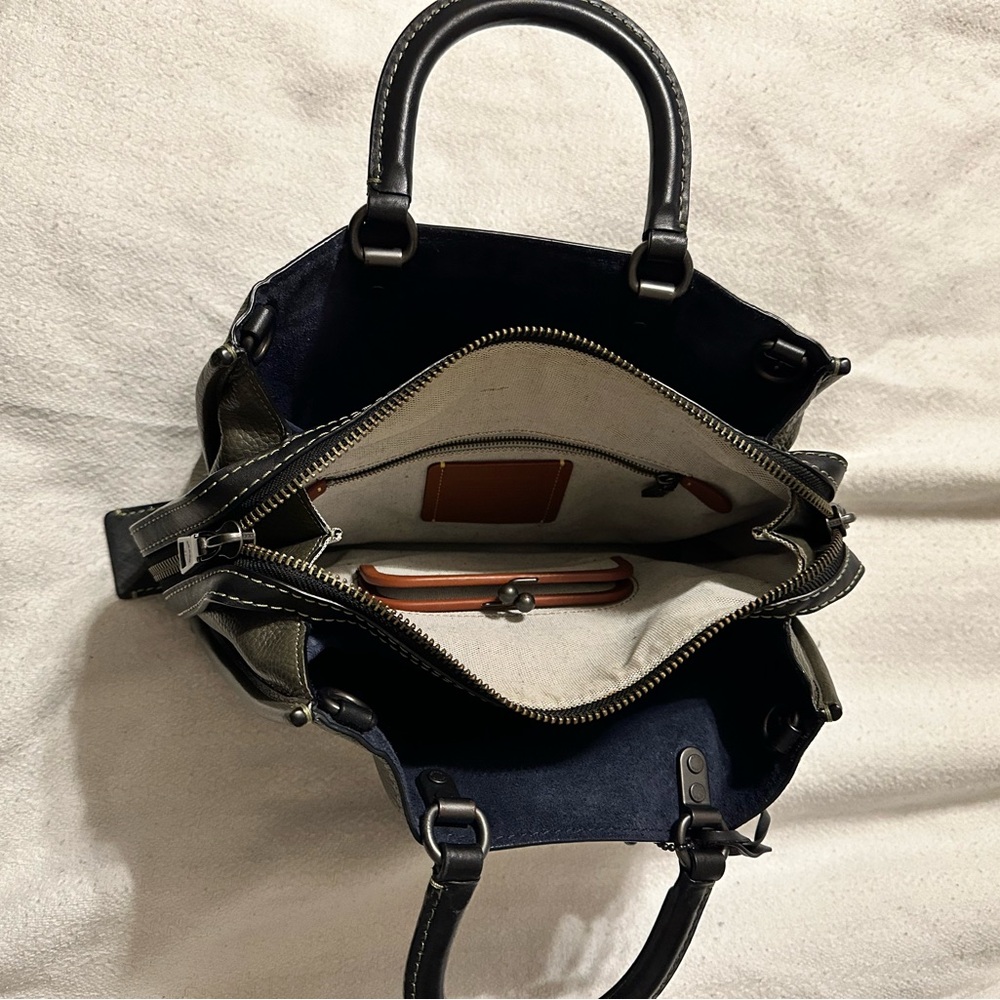 Coach Olive Green Rogue 25 bag - Picture 2 of 11